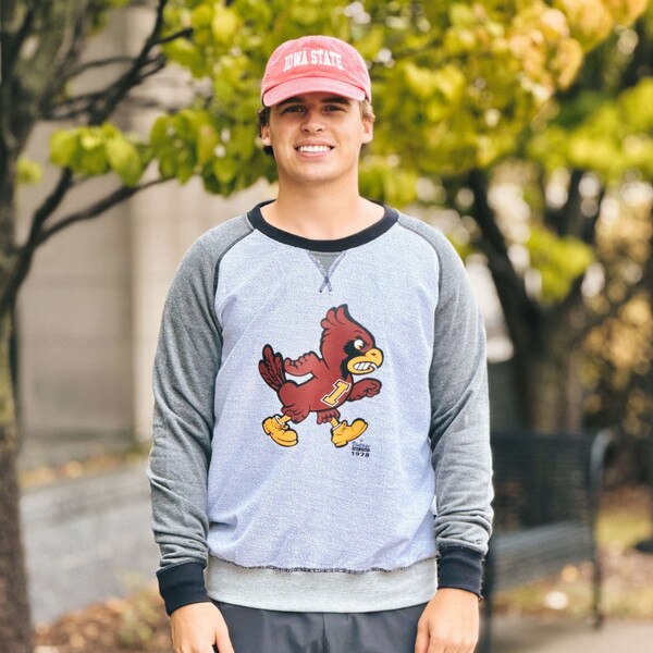 Authentic Brand Walking Cy Reverse French Terry Crewneck